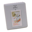 64-pocket Photo Album for fujifilm instax mini 8, 9 7s 50 90 Film White