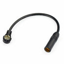 Car AM FM DAB Radio Aerial Antenna Coax 30cm Adapter Lead DIN 41585 to ISO