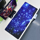 Large Blue Starry Sky Galaxy Anti-slip  Rubber Gaming Mouse Pad Keyboard Mat