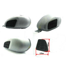 2x Rubber Black Fuel Tank Traction Pad Gas Side Knee Grip Protector Decals