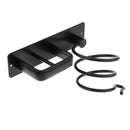 Aluminum Wall Mounted Hair Dryer Rack Organizer Hair Dryer Straightener Hol S3N1
