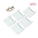 5X Wireless Wifi Mini PCI-E Half To Full Size Card Bracket Adapter + 20 Screws L