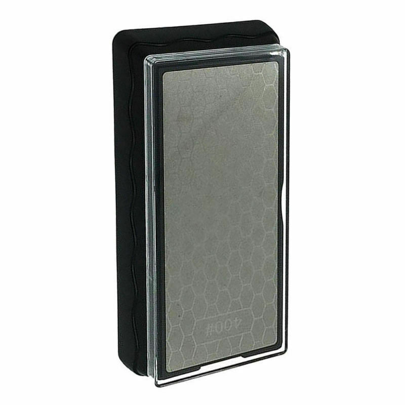 1* New Diamond Coated Plate Sharpener Whetstone Sharpening Stone 400/1000