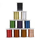 10 Rolls of Copper Wire Beading Thread Cord for DIY Jewellery Making Mixed