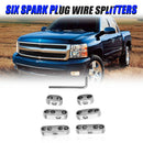 For Chevrolet Ford 7mm 8mm Ignition Spark Plug Wire Separators Dividers Looms 6x