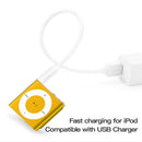 For iPod Shuffle 3rd 4th 5th Generation USB Charger Data SYNC Cable CordJ Kw