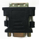 20 * 10 Mm DVI-D 24 + 1 Pin Male To VGA 15Pin Female Active Cable Plastic ZSM