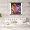 5D DIY Special Shaped Diamond Painting Flower Embroidery Mosaic Kits Wall Decor