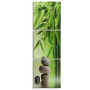 3Pcs Zen Bamboo Stone HD Picture Painting Modern Art Wall Decor Unframed Gr