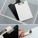 A4 Clipboard Board Clip Fold Writing Office Document Holder Pad Hard Filing F9O1