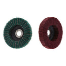 2Pcs Polishing Flap Disc Abrasive Polishing Wheel Fit for Metal, Wood, Glass,