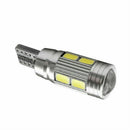 2X T10 LED 10SMD W5W 5630 194 CANBUS ERROR FREE Car Side Wedge Light Bulb
