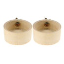 2pcs Bamboo Feeder To Hamster/Chinchillas/Guinea