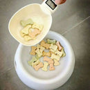 Kitchen Scale Spoon Electronic LED Display Measuring Cup Pet Food Water Scoop