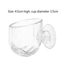 2x Aquarium Plant Holder Fish Tank Glass Plants Pot with Suction Cup Aquatic Cup