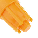 4x 1/4 BSP Male Thread Multi Blow Flat Fan Nozzle ABS Air Blow Jet Nozzles