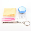 Spectacle Repair Kit Nose Tab Sunglasses Eyeglass Screw Screwdriver Glasses liau