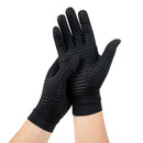 2 Pairs Black Compression Gloves Running Driving Winter Warmer for Men Women