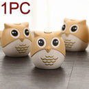 Dispenser Easy Clean Container Decoration Owl Design Toothpick Holder Automatic