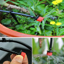 100pcs Sprinkler Irrigation Micro Flow Dripper Adjustable Water Dripper Head FT