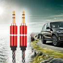 Extension Retractable 3.5mm Jack Male to Male Stereo Audio AUX Cable