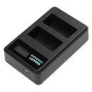 Np-W126 Usb Lcd Display Dual Port Battery Charger For Fujifilm Hs30Exr Hs33