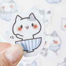 45pcs cat Stickers Scrapbooking Journal Diy Diary Album Stick Label Hand BoSEAU