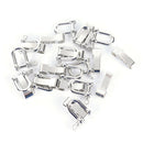 2pcs Stainless Steel U Shaped Shackle Buckle Adjustable Paracord Bracelets  3C