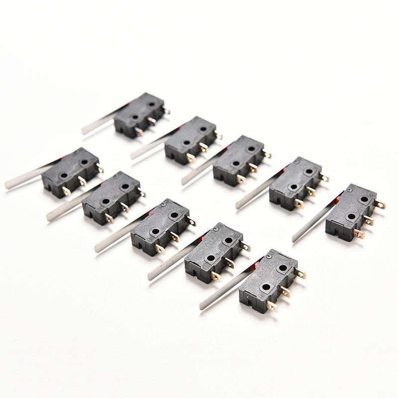 New 10PCS Tact Switch KW11-3Z 5A 250V Microswitch 3PIN Buckle Gift SEAU