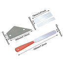 Guitar Kit Includes 1 Guitar Sickle, 1 Stainless Steel Fret Rocker Leveling