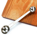 Stainless Steel Double Head Measuring Spoon Scoop Fruit Coffee Scoop For Ki Q1Q7