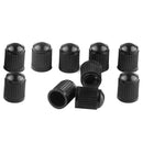 10pcs Car Bicycle Tire Valve Caps Plastic Valve Stem Dust Caps with Seal Ring