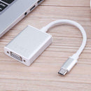 USB 3.1 Type C USB-C to VGA Converter Adapter Cable for Macbook 12 inch