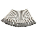 45Pc Steel Wire Wheel Pen Cup Brushes Set Kit Accessories for Rotary Tool