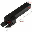 MGEHR1616-2 16x100mm CNC Grooving Cut-Off Tool Holder + L wrench For 2mm MG V3I6