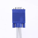 VGA Splitter Cable Dual 2 Monitor 15pin Two Ports Male To Female