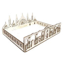 DIY Dessert Serving Tray Eid Mubarak Ramadan Party Pastry Dessert Holder Plate