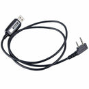 Usb Programming Cable + Cd Fhrg For Baofeng Uv-3R+ Uv-5R 5Ra Kenwood Tk-240 T6T3