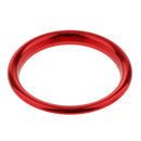 4pcs Red Air Vent Outlet Decor Ring Cover Trim Fit for Audi A3 S3 13-16