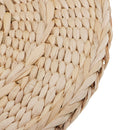 30cm Handcraft Straw Seat Round Cushion Tatami Cushion for Yoga Meditation