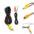 Car Reverse Rear View Parking Camera Video Extension Cable 6M 4Pin Male Wire