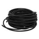 6mmx7mm Dia Flexible Corrugated Conduit Tube Pipe Hose Black 21M