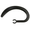 2 Pcs Small Clamp Bluetooth Ear Hook Loop Clip Replacement6mm+7mm