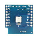 WS2812 RGB Driver Full Color Module Expansion Learning Board DIY Kit for D1 MINI