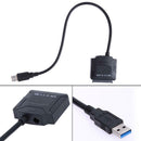 USB 3.0 to SATA Adapter Converter Cable for 2.5''3.5''Laptop Hard Drive SSD