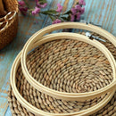 17.78 Cm Embroidery Hoop,Bulk Bamboo Ring Cross-Stitch Ring,Convenient Need