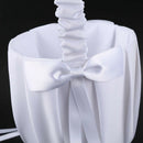 Satin Bow Wedding decoration Flower girl Small flower basket
