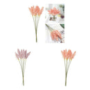 12-branches Lifelike Flowers Florals DIY Party Centerpiece Indoor Decoration