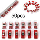 50Pcs Wonder Clips Fabric Craft Quilting Sewing Knitting Crochet Clamps Kit Tool
