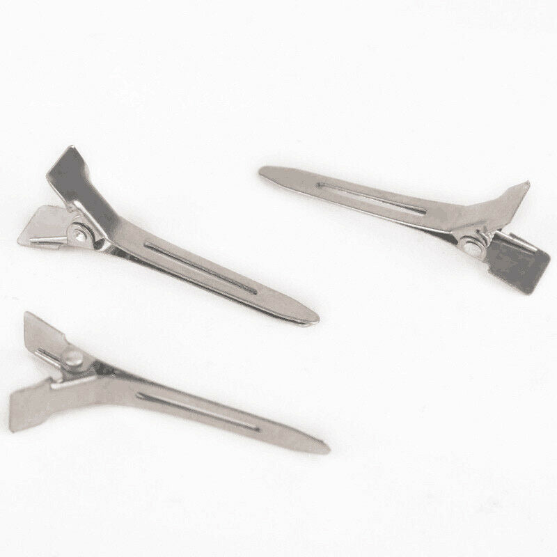 100 pcs Single Prong DIY Hairstyle Alligator Hair Clips (100 pcs) R2U3